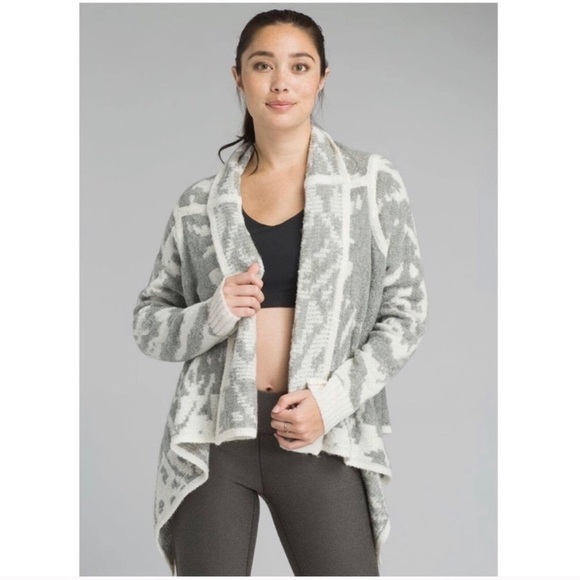 PrAna Alberta Reversible Wool Blend Sweater Size XL - Picture 10 of 10